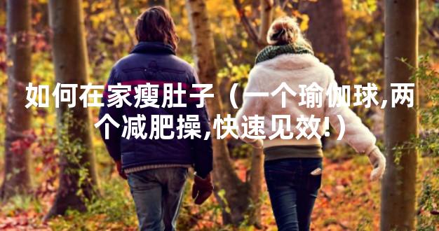 如何在家瘦肚子（一个瑜伽球,两个减肥操,快速见效!）